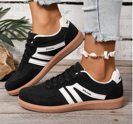 Ozias | Womens Trainers Running Shoes Sports Retro Lace Up Shoes - 9