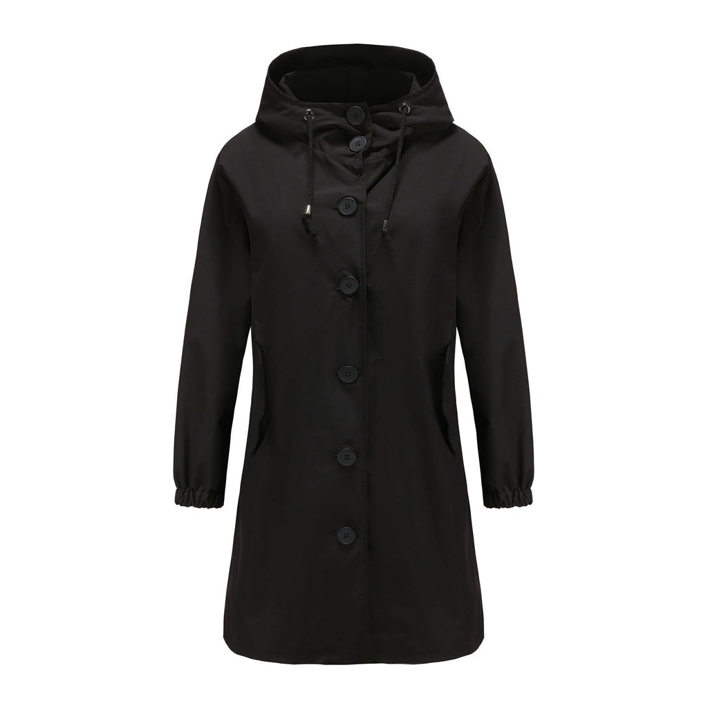 Coco | Womens Waterproof Jacket Hooded Windbreaker Lightweight Rain Coat