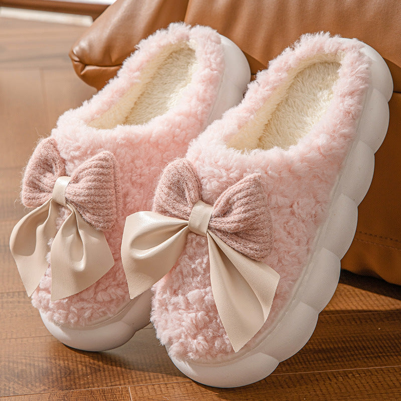 Hollis | Womens Slippers Fluffy Warm Memory Foam House Slippers