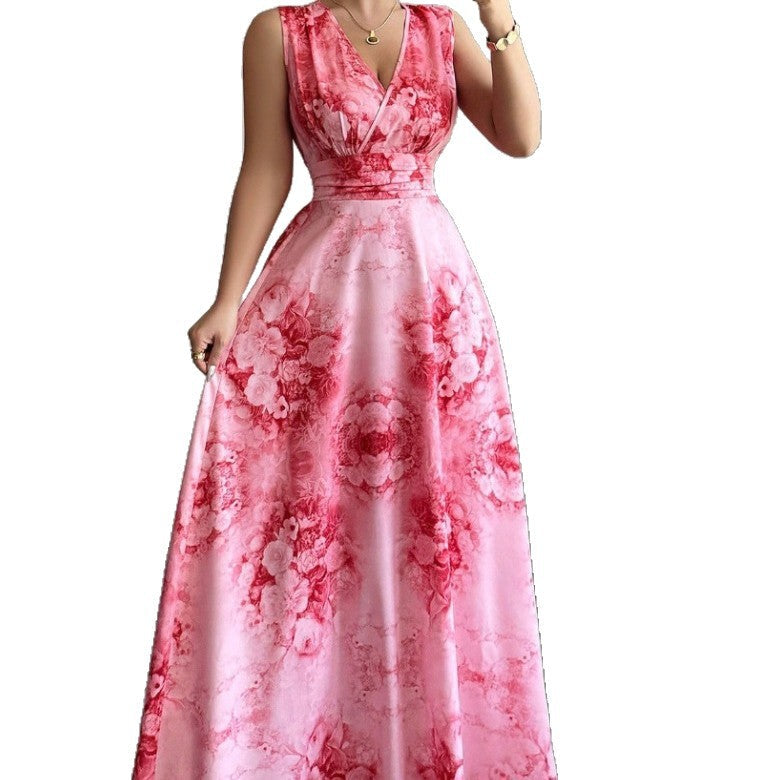 Yorick | Womens Beach Dress Bohemian Long Sleeve Maxi Holiday Dress