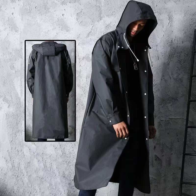 Winifred | Womens Waterproof Hooded Raincoat Rain Poncho