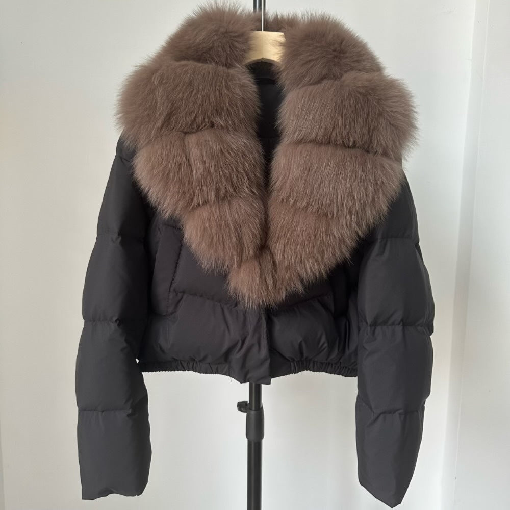 Lavinia | Womens Puffer Jacket Fur Collar Down Warm Winter Coat