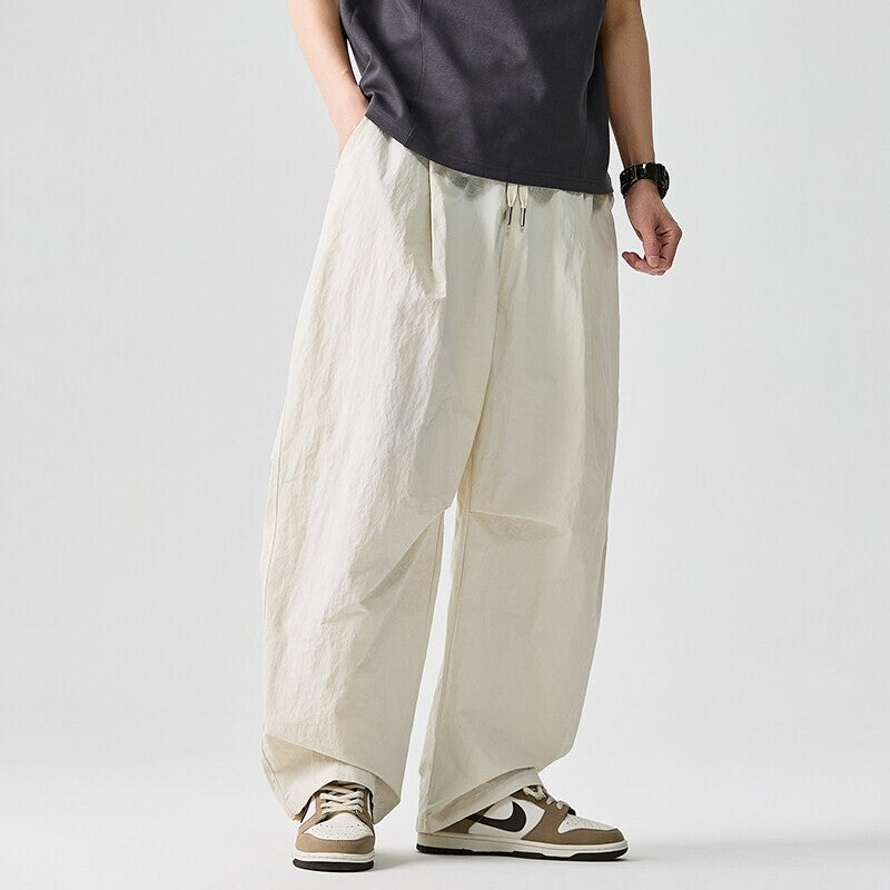 Katrina | Womens Wide Leg Straight Leg Loose Casual Trousers - 3