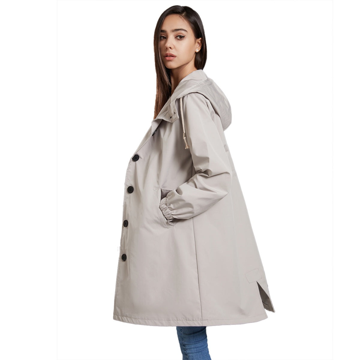 Coco | Womens Waterproof Jacket Hooded Windbreaker Lightweight Rain Coat