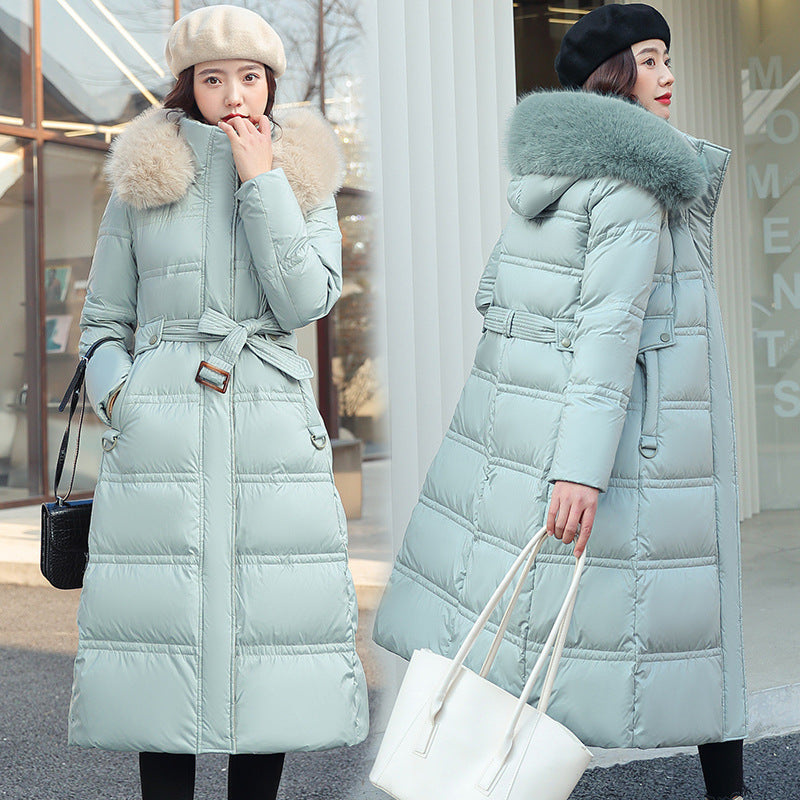 Constantine | Mens Long Hooded Fur Collar Padded Winter Coat - 3