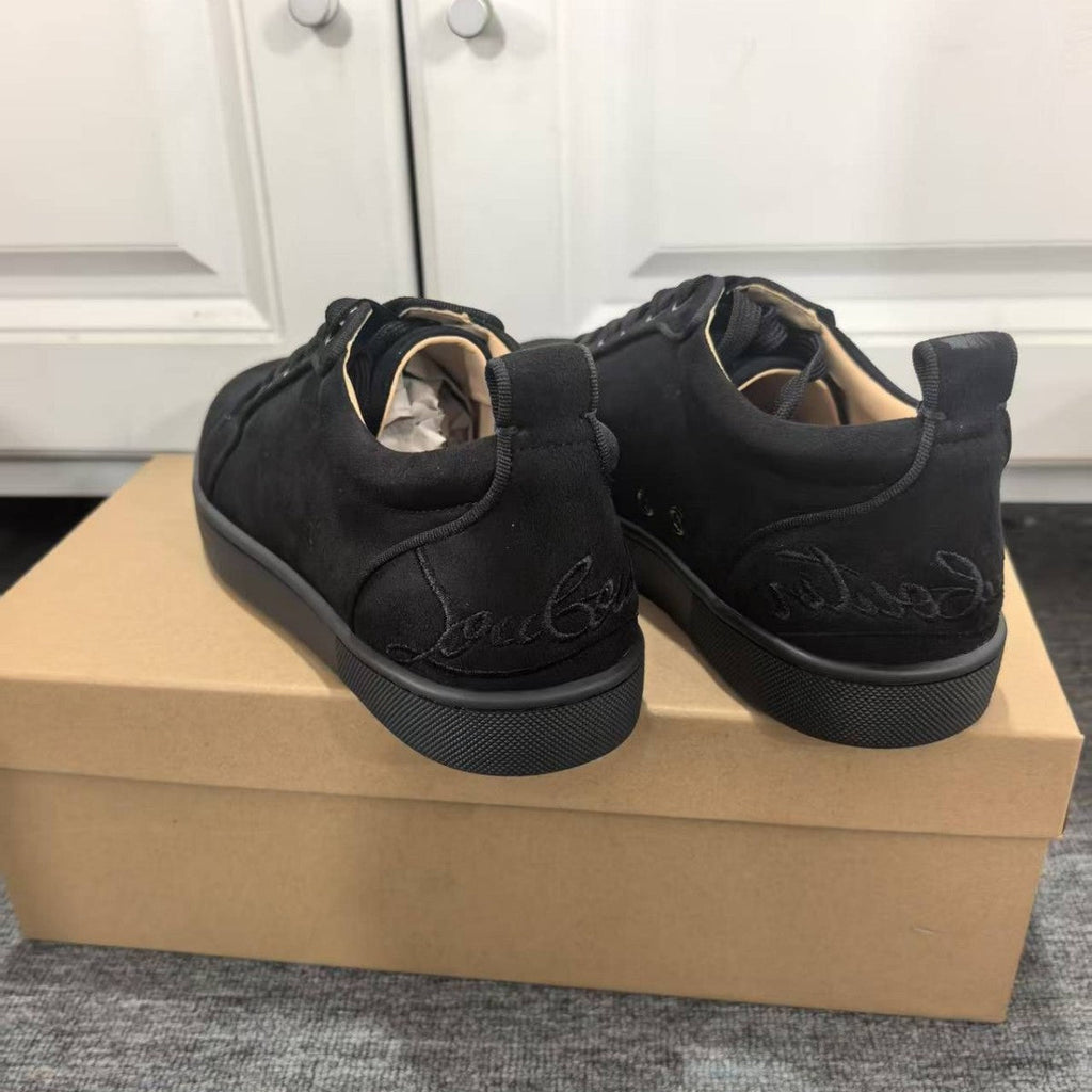 Linnea | Mens Low Top Flat Casual Embroidered Shoes - 4