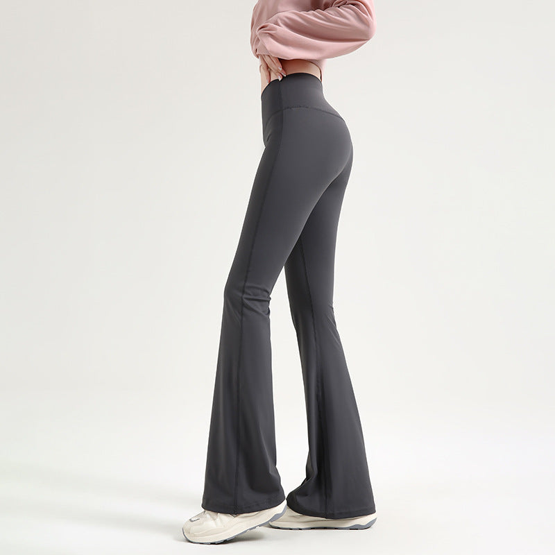 Sterling | Womens Flared Sports Leggings High Waisted Yoga Gym Flare Leggings
