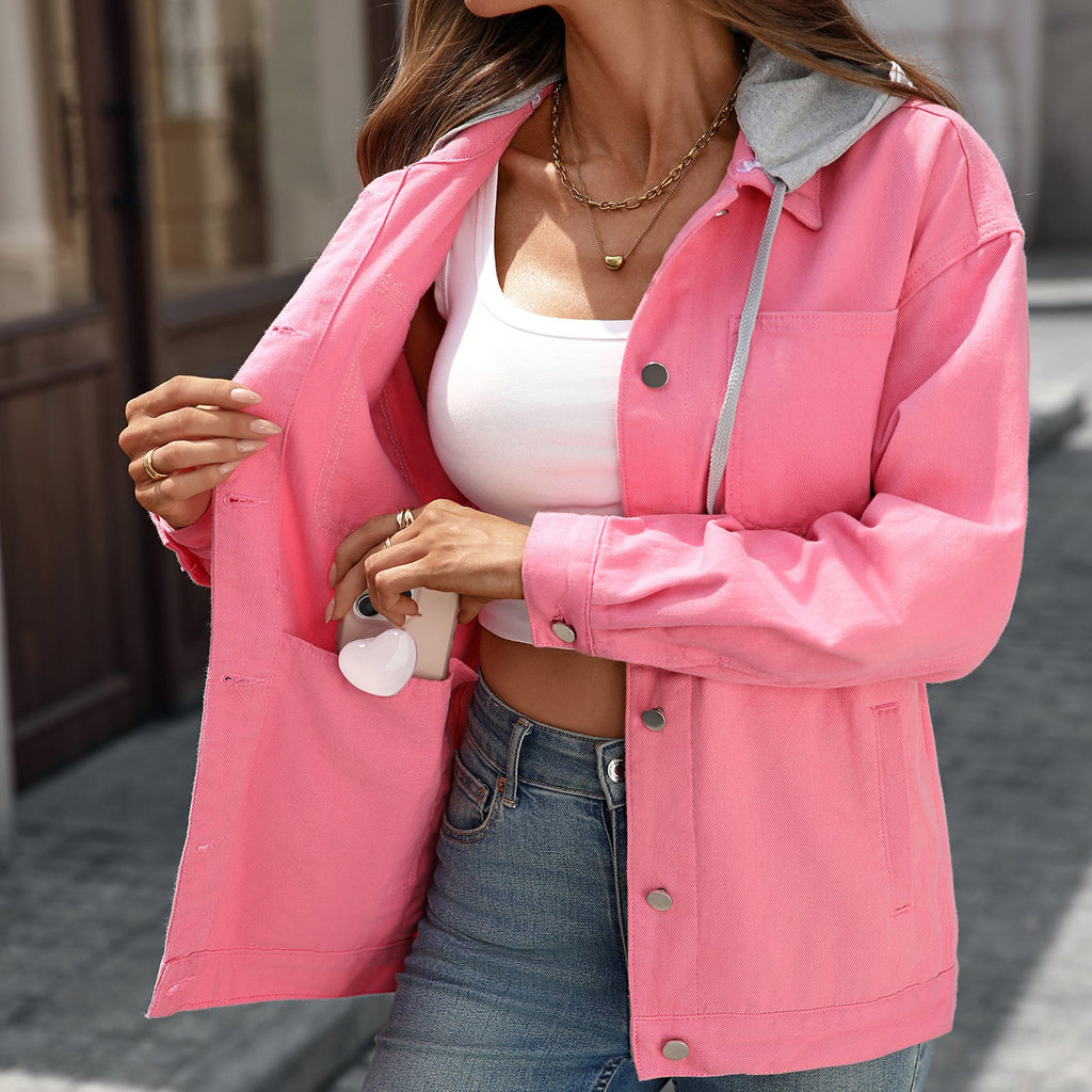 Cordelia | Womens Vintage Washed Denim Jacket