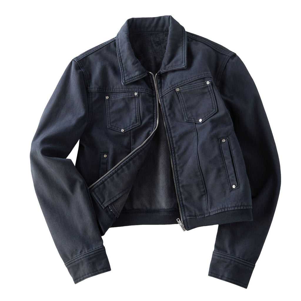 Freya | Womens Cropped Vintage Denim Jacket