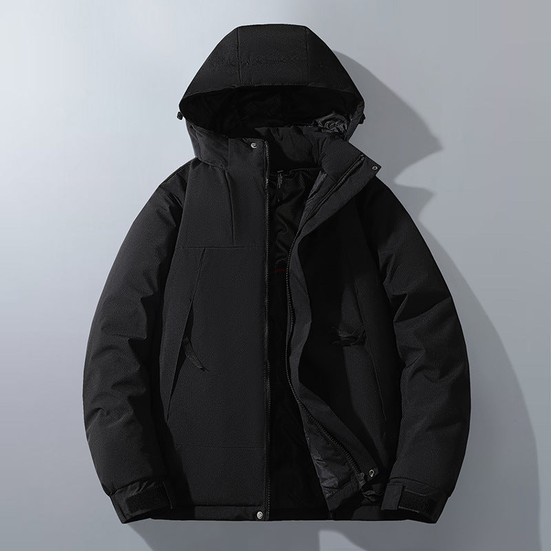 Soren | Mens Waterproof Windproof Padded Winter Windbreaker Puffer Coat - 9