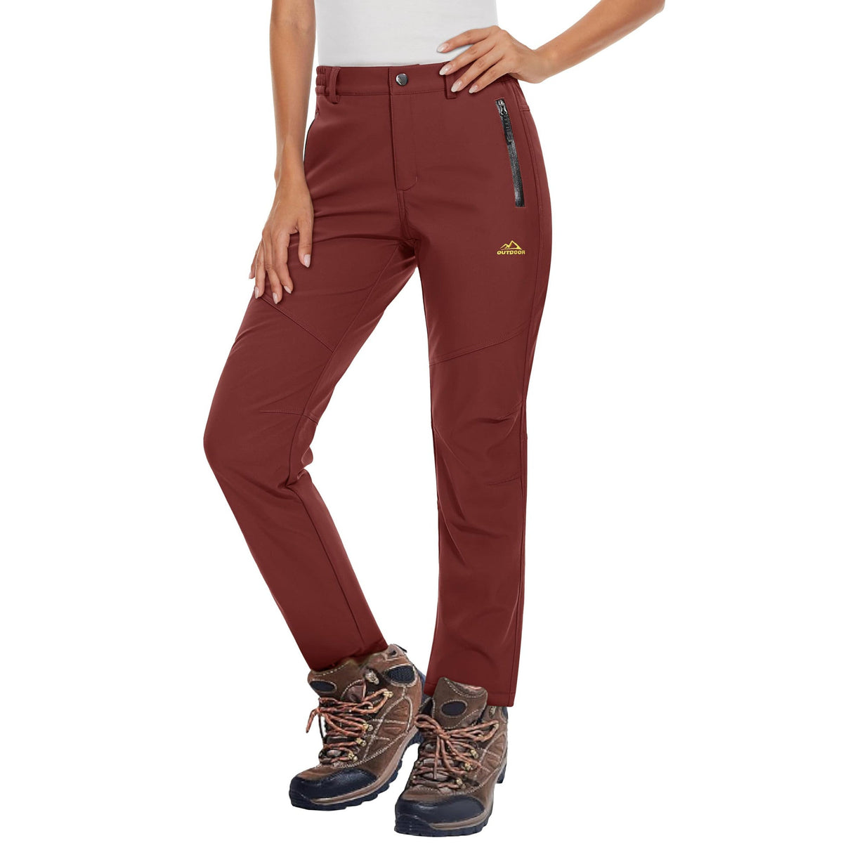 Bruno | Womens Cargo Trousers Fleece Lined Warm Winter Combat Pants