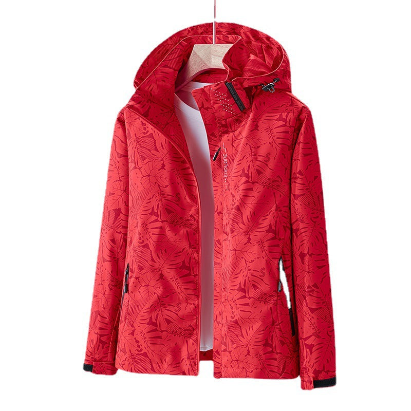 Blossom | Mens Waterproof Jacket Hooded Windproof Softshell Outdoor Coat