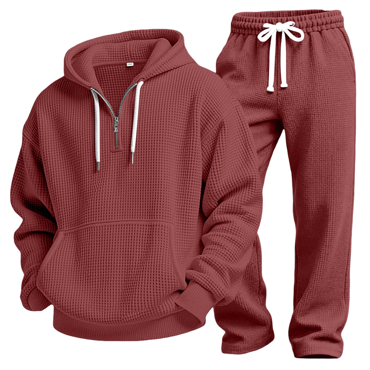 Gulliver | Mens Waffle Knit Casual Sports Versatile Trousers - 10