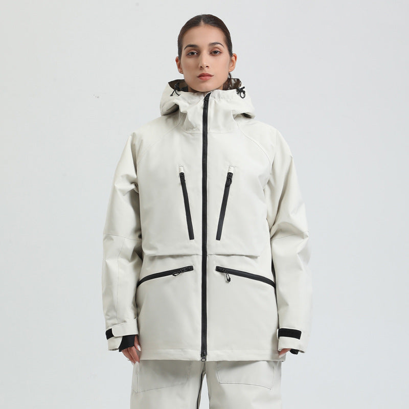 Faun | Mens Ski Jacket Waterproof Windproof Snowboard Winter Coat