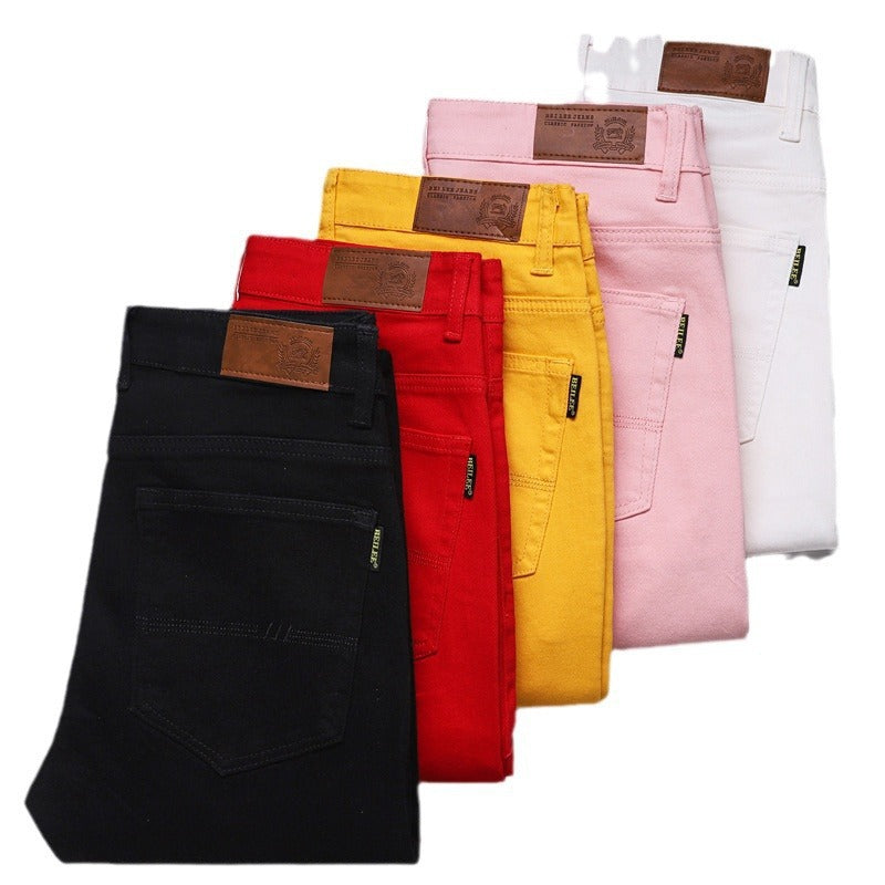 Kester | Mens Slim Fit Stretch Denim Casual Skinny Jeans - 5
