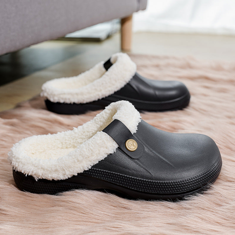 Pearl | Womens Slippers Winter Warm Plush Cotton House Slippers