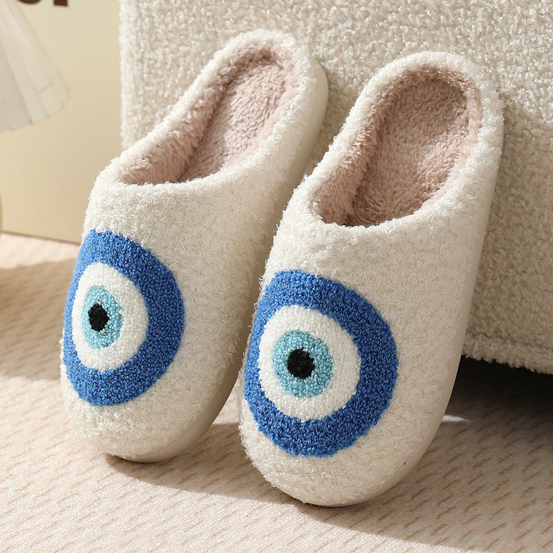 Faas | Womens Slippers Fluffy Warm Memory Foam House Slippers