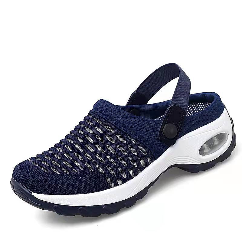 Juno | Womens Trainers Slip On Mesh Breathable Air Cushion Walking Shoes