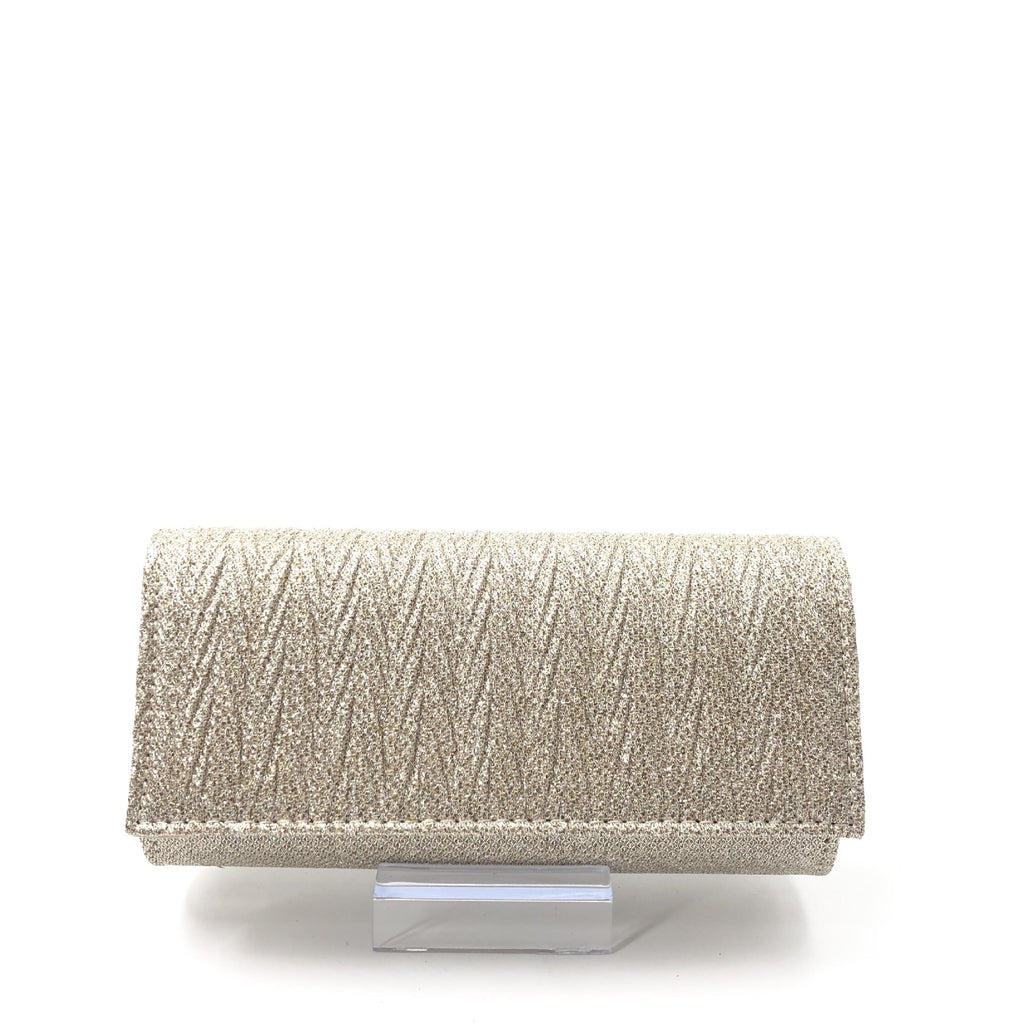 Coralie | Womens Clutch Bag Pleated Evening Party Crossbody Bag