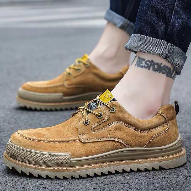 Bram | Mens Trainers Casual Leather Lace Up Shoes