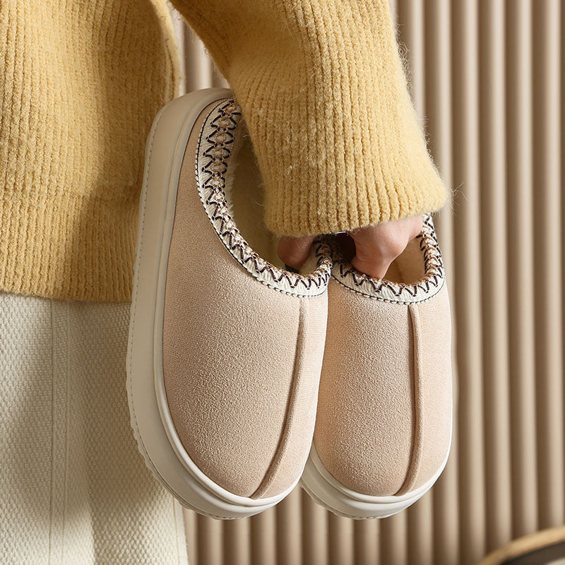 Dax | Womens Slippers Fluffy Warm Memory Foam House Slippers