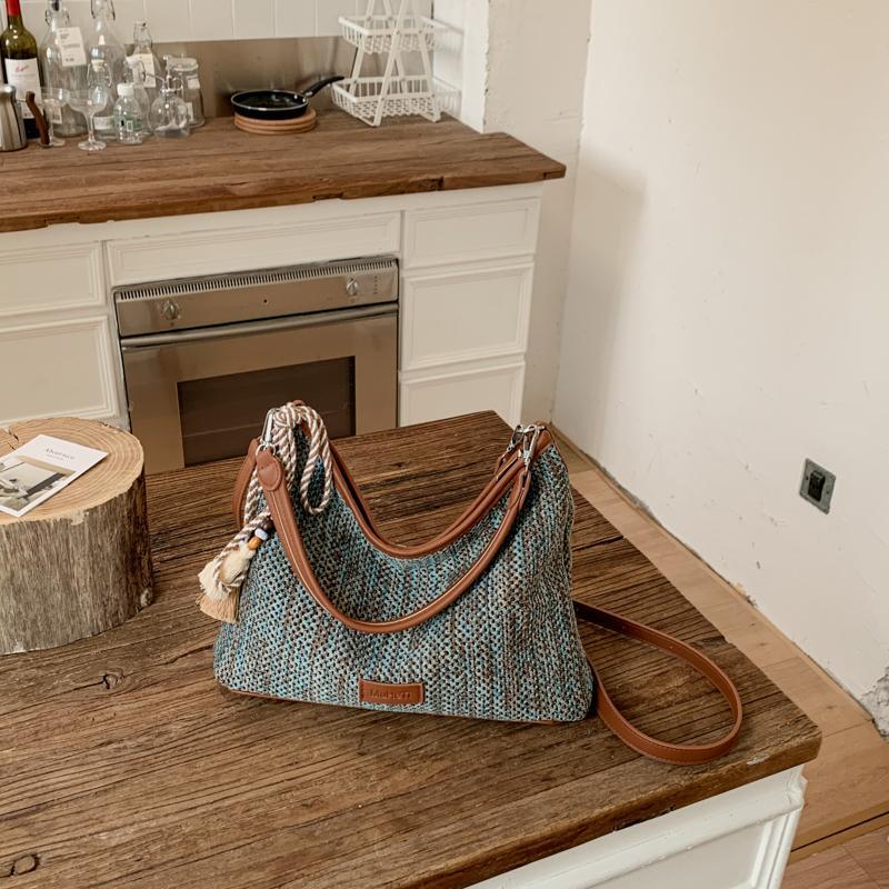 Reid | Womens Tote Bag Large Beach Shoulder Woven Bag