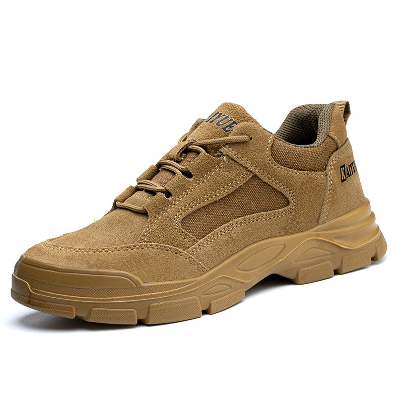 Kester | Mens Safety Boots Steel Toe Leather Work Shoes Non Slip