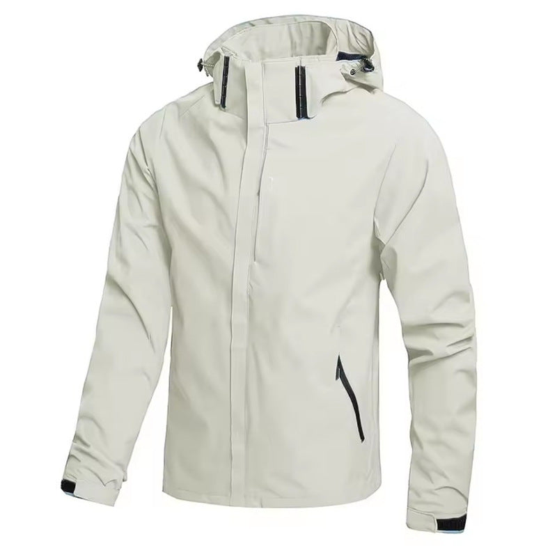Ushi | Womens Waterproof Jacket Windproof Hooded Ski Outdoor Coat
