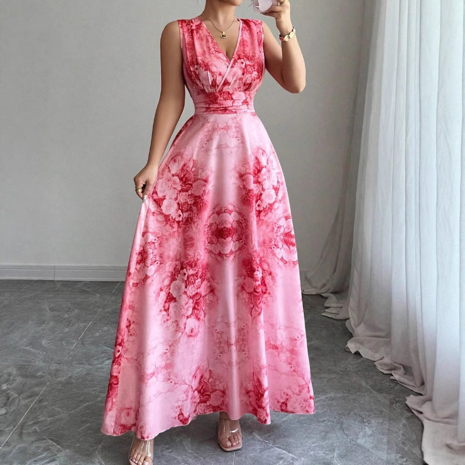 Yorick | Womens Beach Dress Bohemian Long Sleeve Maxi Holiday Dress