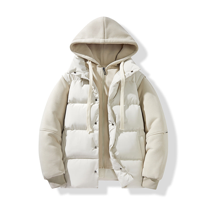 Jasper | Mens Puffer Padded Hooded Quilted Warm Winter Coat - 7