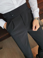 Lachlan Slim Fit Smart Trousers
