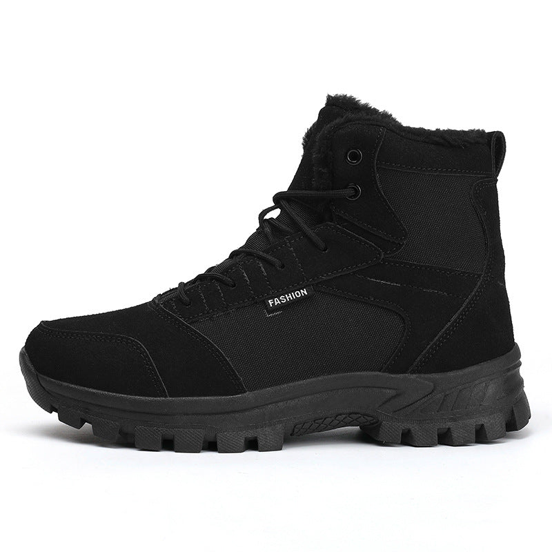Marcus | Mens Non Slip Fleece Lined Walking Hiking Shoes