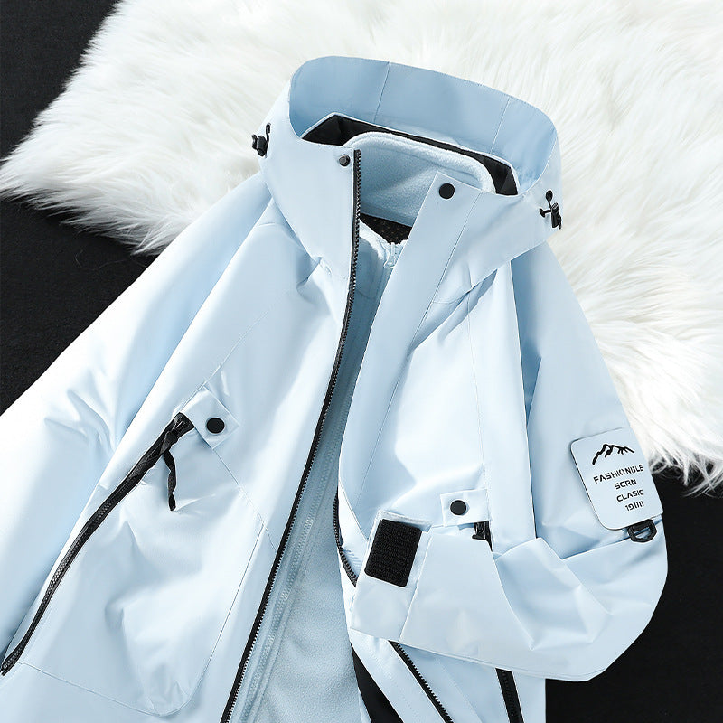 Odile | Womens Waterproof Jacket Hooded Windproof Outdoor Rain Coat