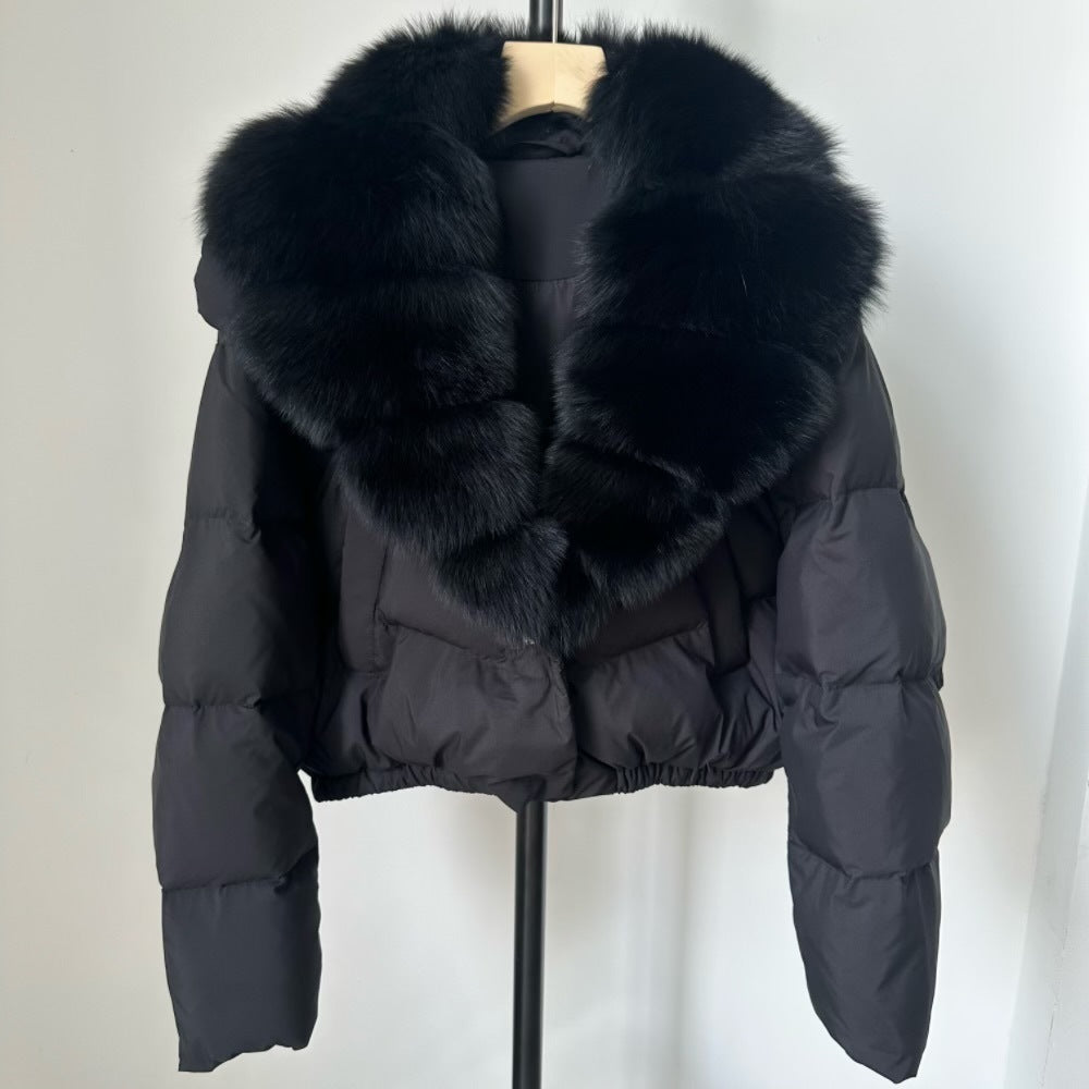 Lavinia | Womens Puffer Jacket Fur Collar Down Warm Winter Coat