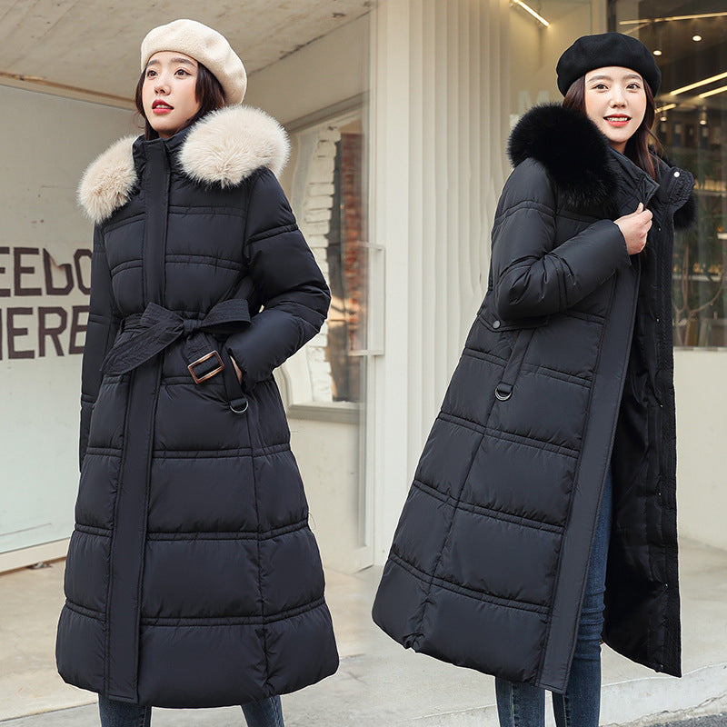 Constantine | Mens Long Hooded Fur Collar Padded Winter Coat - 4