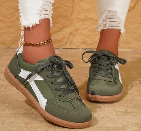 Ozias | Womens Trainers Running Shoes Sports Retro Lace Up Shoes - 17