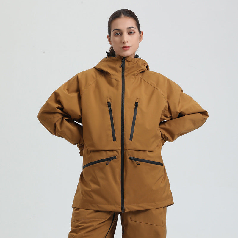 Elke | Mens Ski Jacket Waterproof Windproof Snowboard Winter Coat