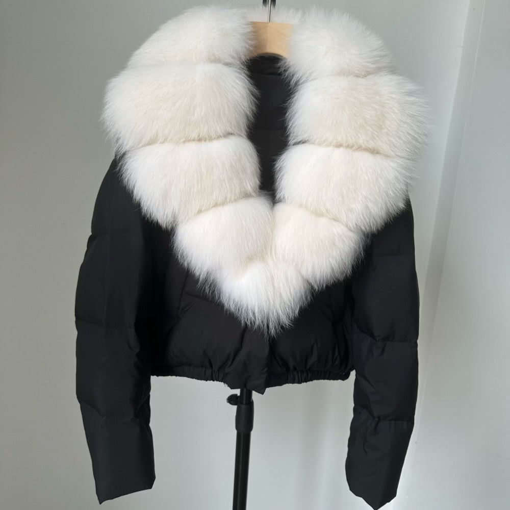 Lavinia | Womens Puffer Jacket Fur Collar Down Warm Winter Coat