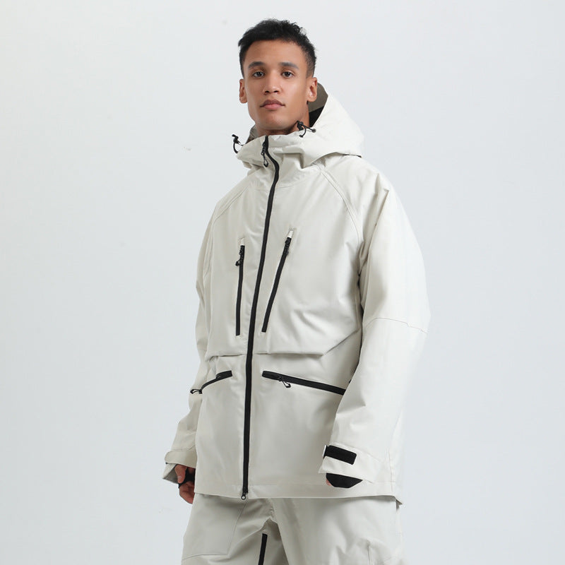 Faun | Mens Ski Jacket Waterproof Windproof Snowboard Winter Coat