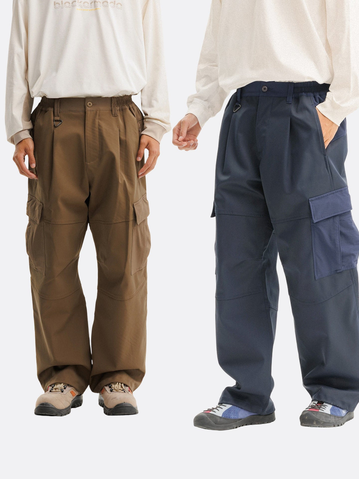 Leon | Mens Cargo Trousers Windproof Fleece Lined Outdoor Tactical Pants