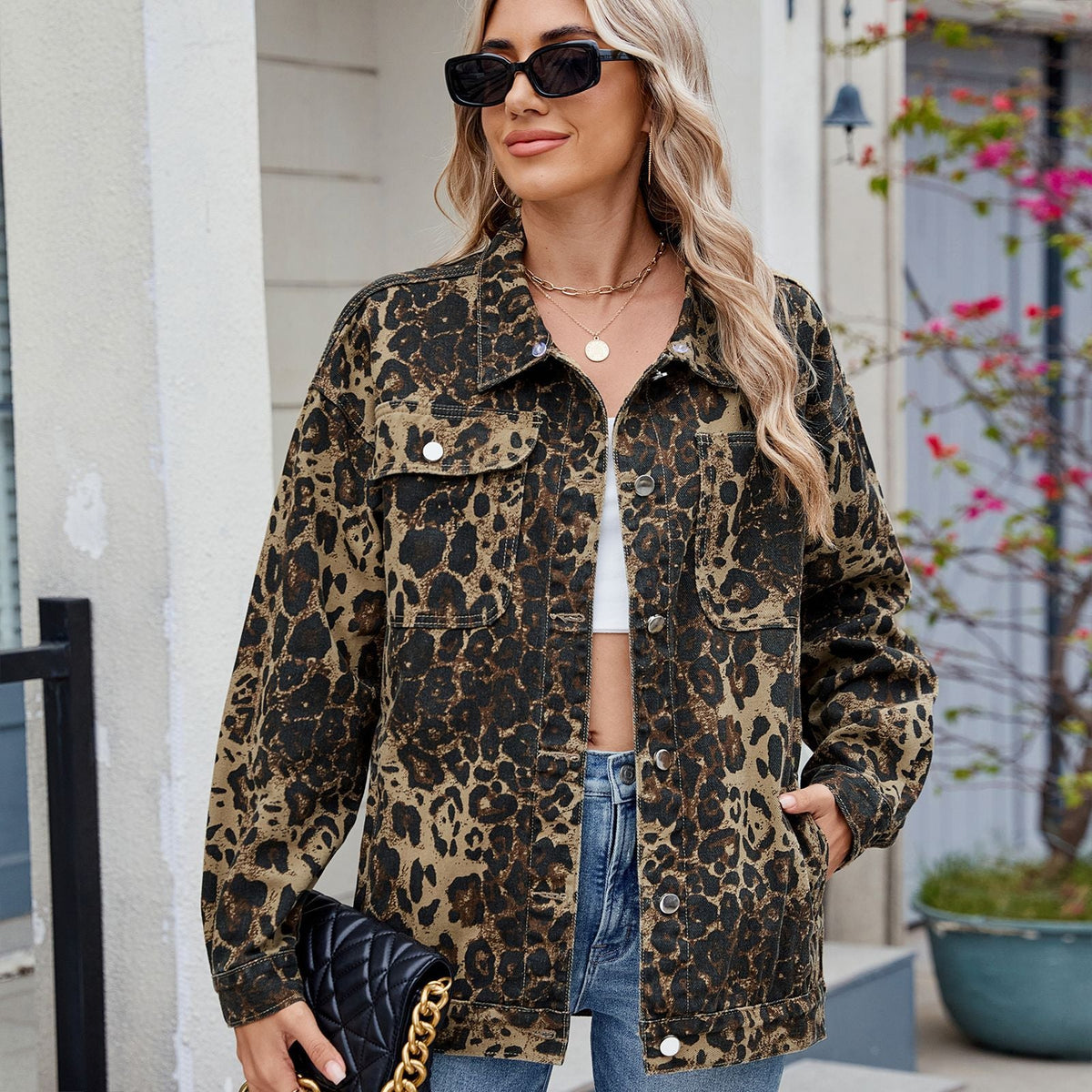 Cordelia | Womens Vintage Washed Denim Jacket