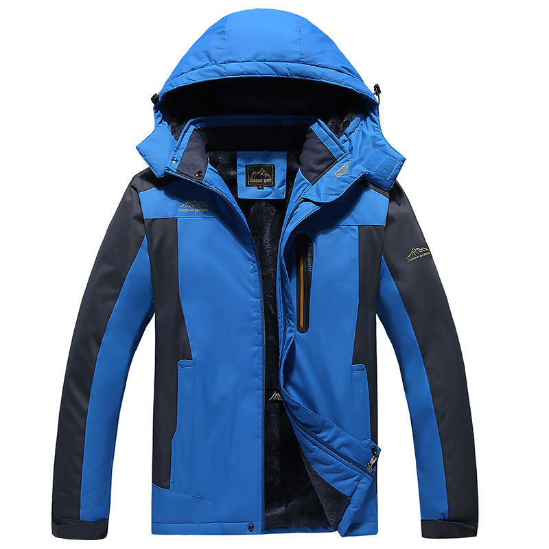 Maud | Mens Ski Jacket Fleece Lined Waterproof Windproof Snowboard Coat