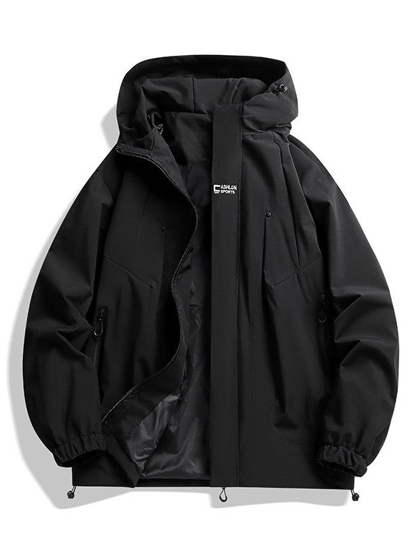 Ansel | Mens Waterproof Windproof Windbreaker Outdoor Hiking Rain Jacket - 4