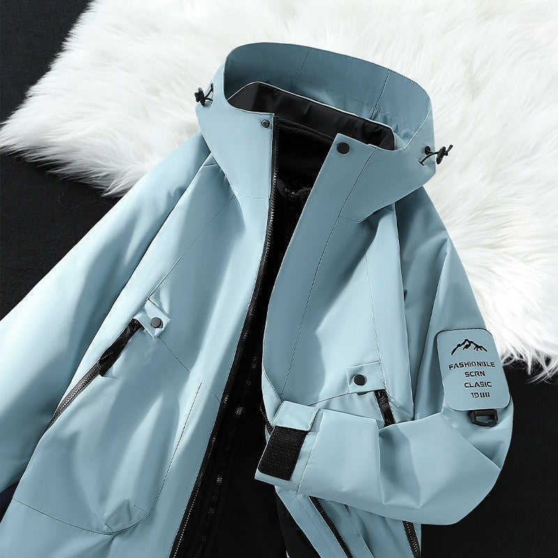 Odile | Womens Waterproof Jacket Hooded Windproof Outdoor Rain Coat