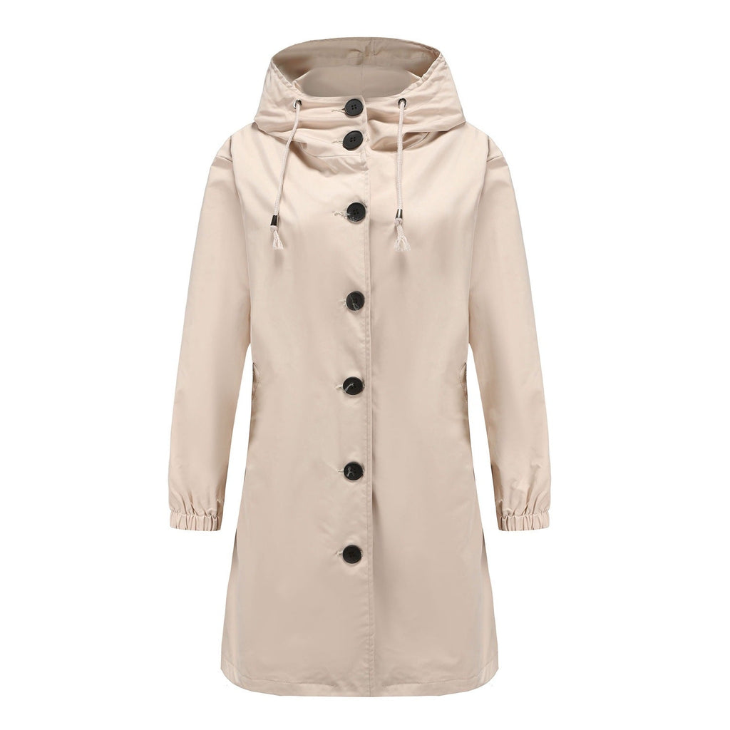 Coco | Womens Waterproof Jacket Hooded Windbreaker Lightweight Rain Coat
