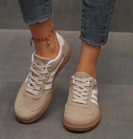 Ozias | Womens Trainers Running Shoes Sports Retro Lace Up Shoes - 8