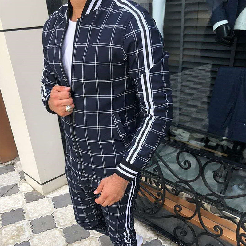 Cleo | Mens Tracksuit Shacket Two Piece Set Jacket Trousers Casual