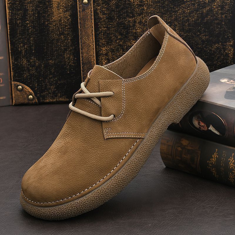 Dashiell | Mens Chelsea Ankle Leather Brogue Casual Boots - 2