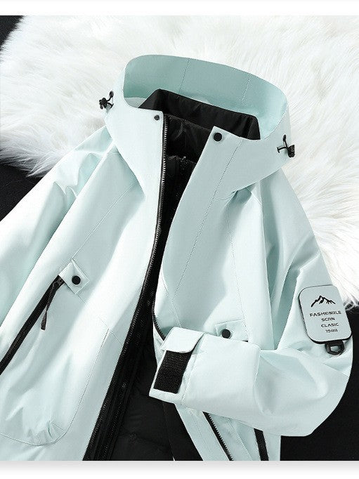 Odile | Womens Waterproof Jacket Hooded Windproof Outdoor Rain Coat