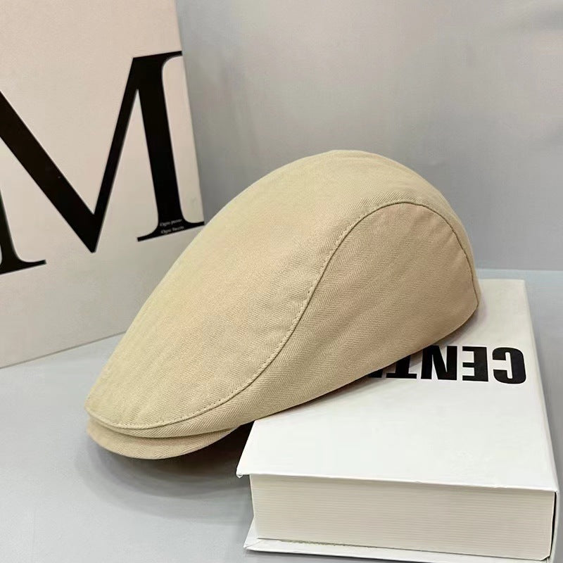 Merrick | Mens British Vintage Newsboy Peaked Flat Cap Hat - 17